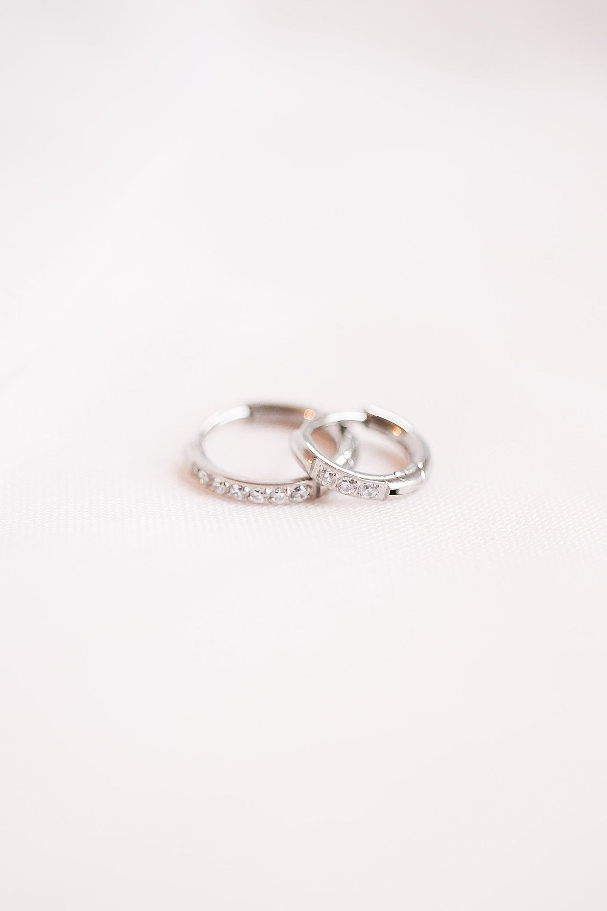 Micro Crystal Hoop
