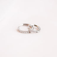Micro Crystal Hoop