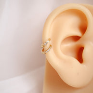 Micro Crystal Hoop