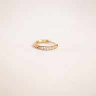 Micro Crystal Hoop