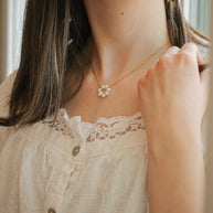 Lucy Necklace in Freshwater Pearl