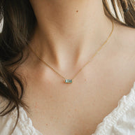 CZ Birthstone Necklace