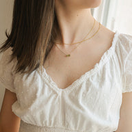 CZ Birthstone Necklace