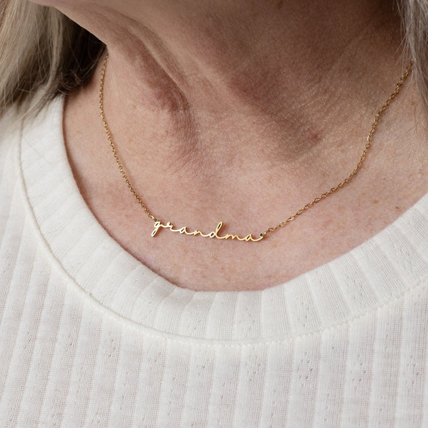 "Grandma" Necklace