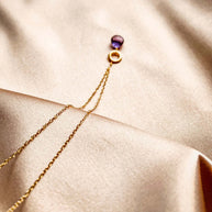Amethyst Mini Layering Necklace