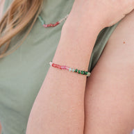 Watermelon Sugar Beaded Bracelet