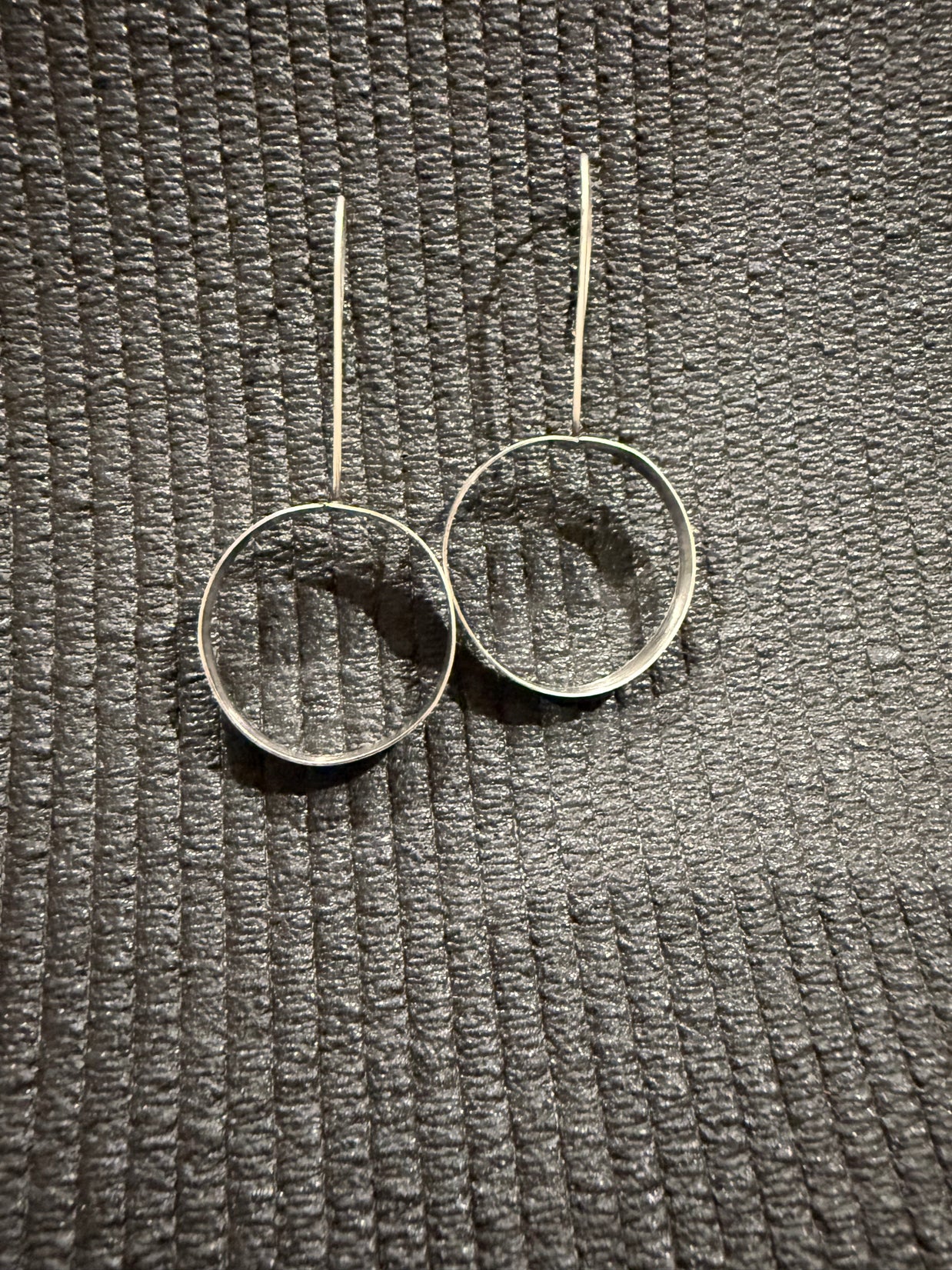 Sterling Silver Hoops | Minimalist Silver Earrings