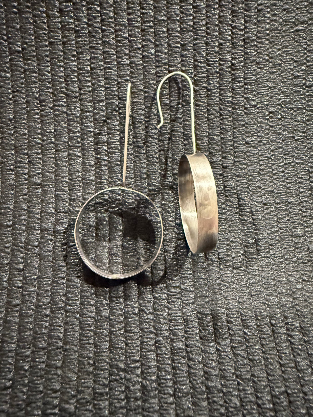 Sterling Silver Hoops | Minimalist Silver Earrings