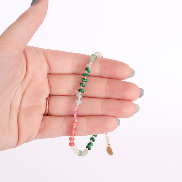 Watermelon Sugar Beaded Bracelet