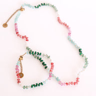 Watermelon Sugar Beaded Necklace