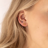 Bow Flat Back Stud