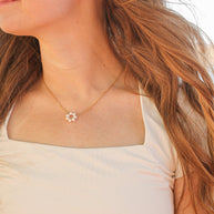Lucy Necklace in Freshwater Pearl