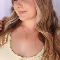 Ivy Cross Necklace