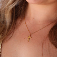 Ivy Cross Necklace