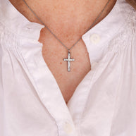 Ivy Cross Necklace