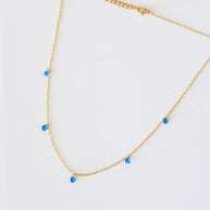 Madison Necklace in Blue
