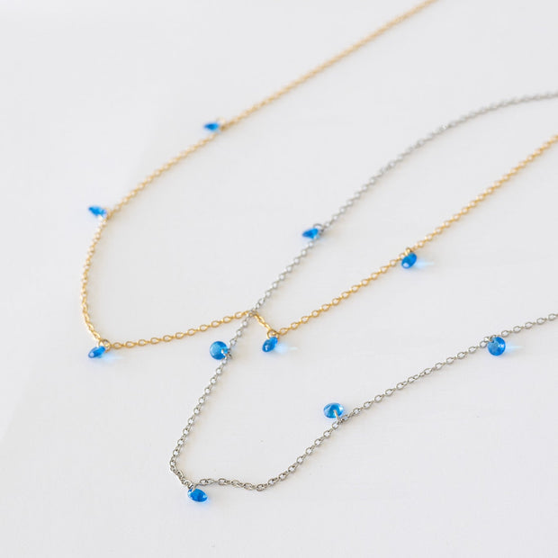 Madison Necklace in Blue