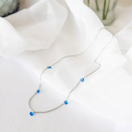 Madison Necklace in Blue