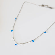 Madison Necklace in Blue