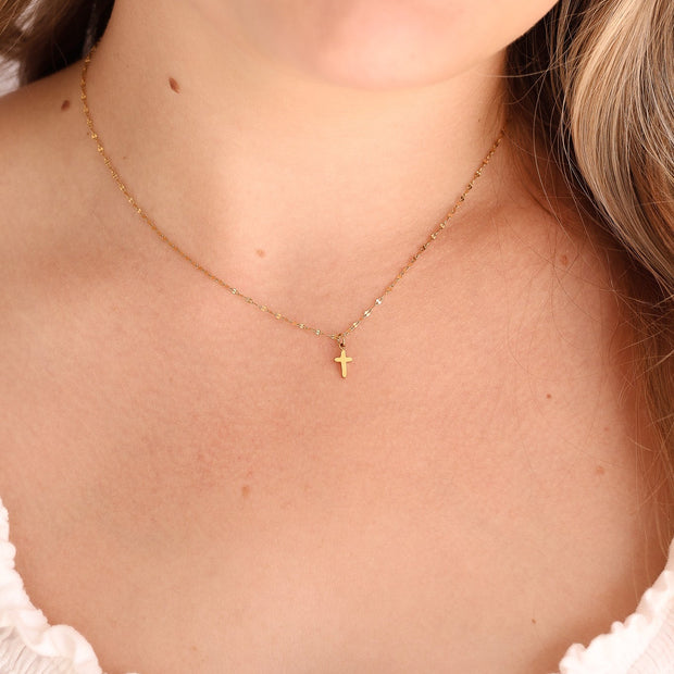 Dainty Cross Necklace