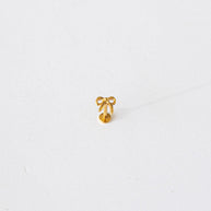 Bow Flat Back Stud