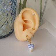 Bow Flat Back Stud