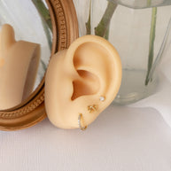 Bow Flat Back Stud
