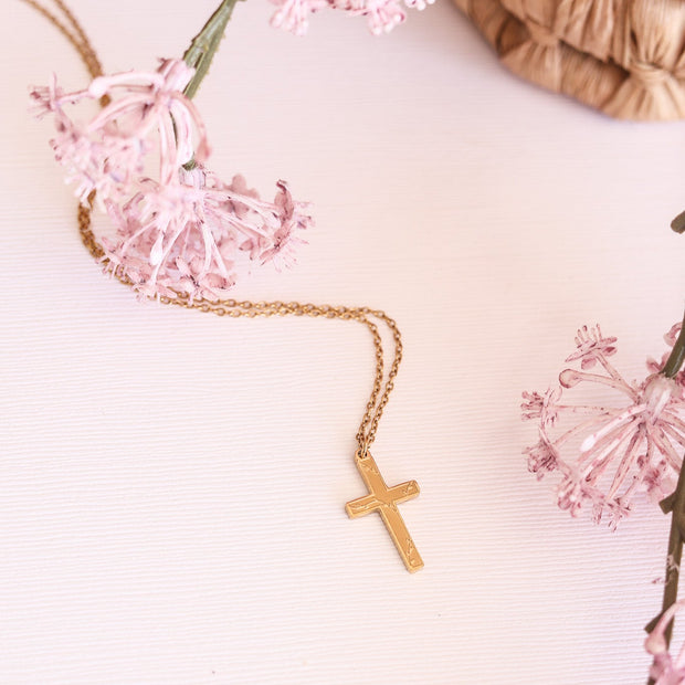 Ivy Cross Necklace