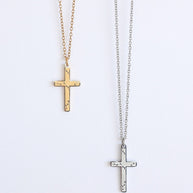 Ivy Cross Necklace