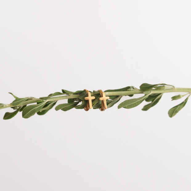 Cross Mini Hoop