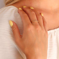Pearl Stacker Ring