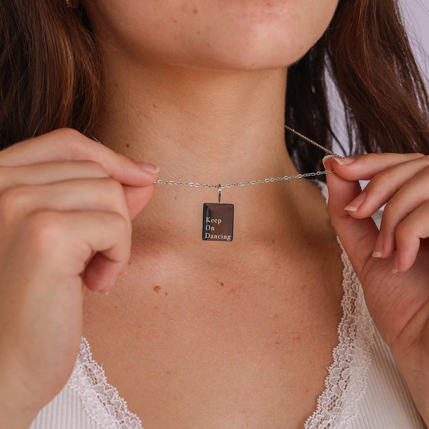 "Keep On Dancing" Necklace