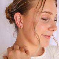 Pearl Trio Flat Back Stud