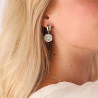 Sand Dollar Hoop