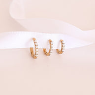 Pearl Micro Hoop