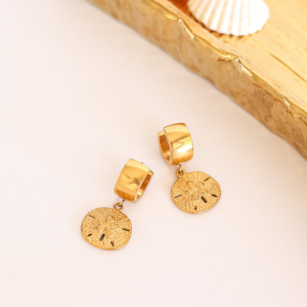 Sand Dollar Hoop