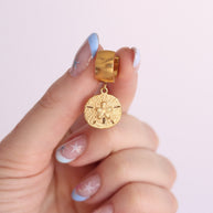 Sand Dollar Hoop