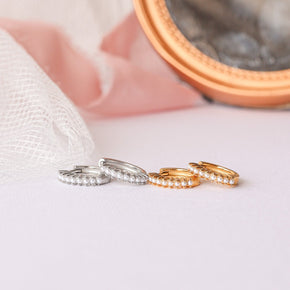 Pearl Mini Hoop