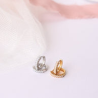 Pearl Mini Hoop