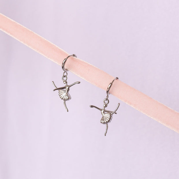 Tiny Dancer Huggie Hoop