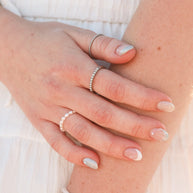 Pearl Stacker Ring