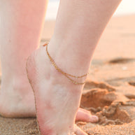 Lorelei Layered Anklet
