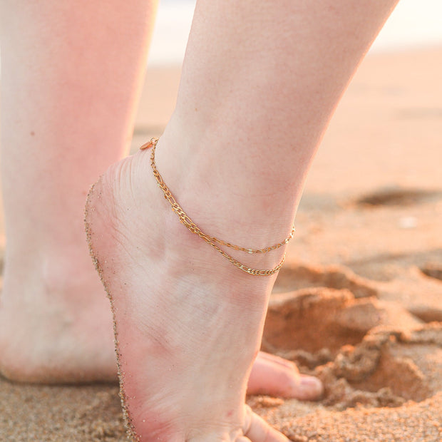 Lorelei Layered Anklet