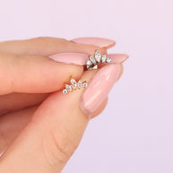 Tiara Flat Back Stud