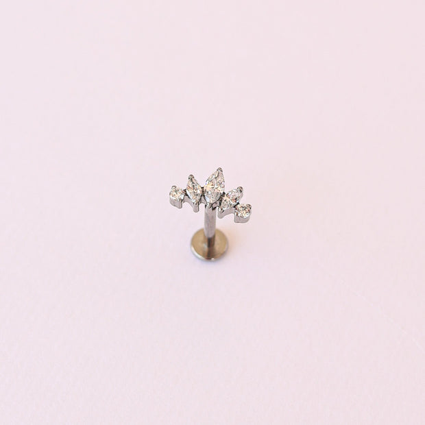 Tiara Flat Back Stud