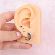 Crystal Flat Back Stud