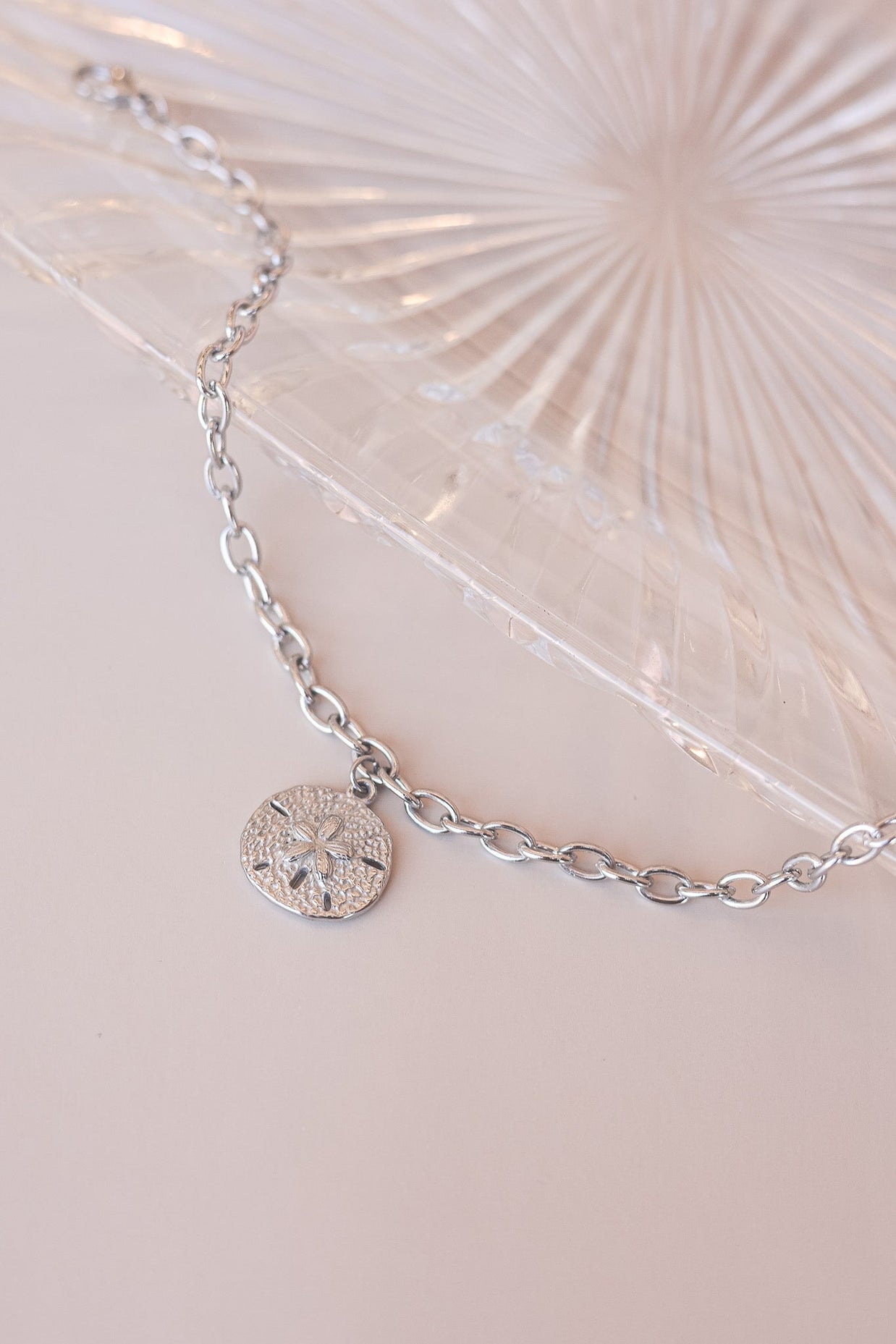 Sand Dollar Anklet