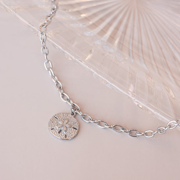 Sand Dollar Anklet