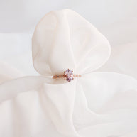 Rapunzel Ring in Lavender Quartz