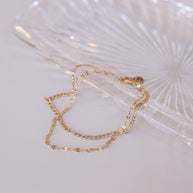 Lorelei Layered Anklet